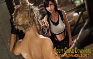 Bondage sex with Tifa